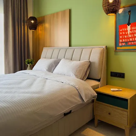 Daire Qoople Elite 4 Elize 29 Boho Style In Premium Location Alanya