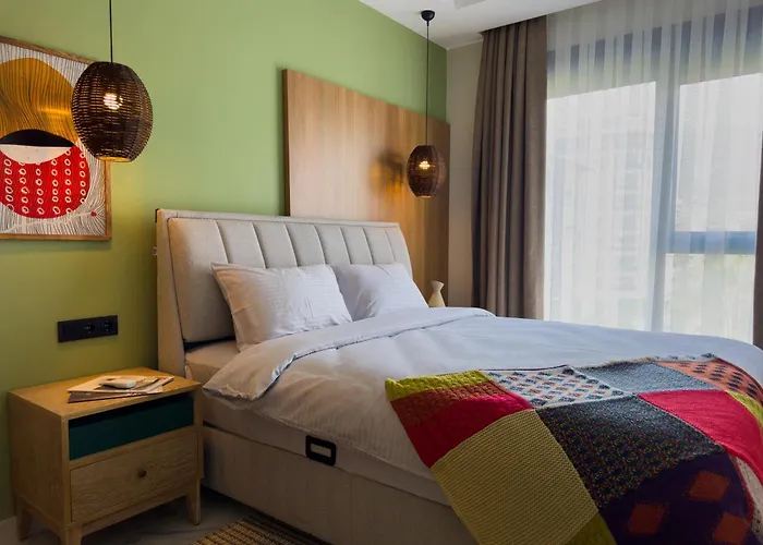 Διαμέρισμα Qoople Elite 4 Elize 29 Boho Style In Premium Location Αλάνια