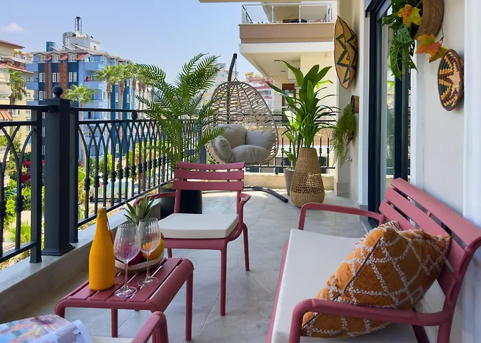 Qoople Elite 4 Elize 29 Boho Style In Premium Location Apartman Alanya